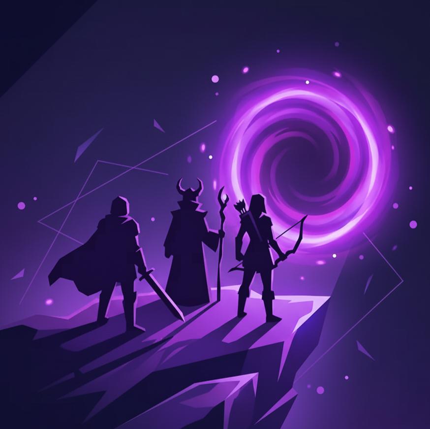 Friends adventuring together